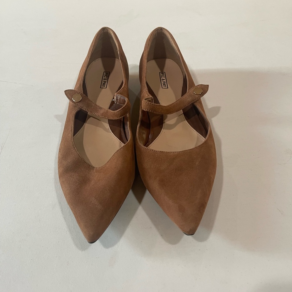 Chic Brown Suede Flats for Women - Picture 7 of 10